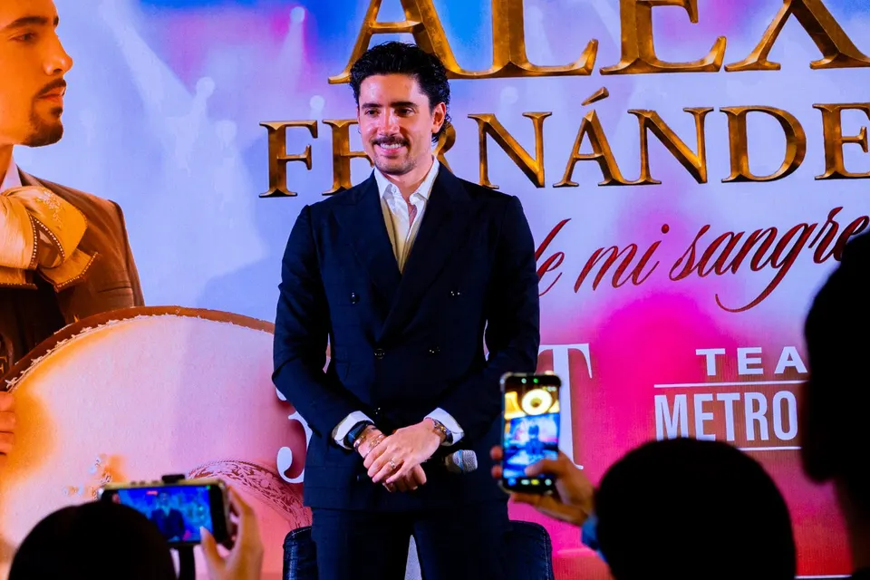 Álex Fernández anunció en conferencia de prensa su próximo concierto